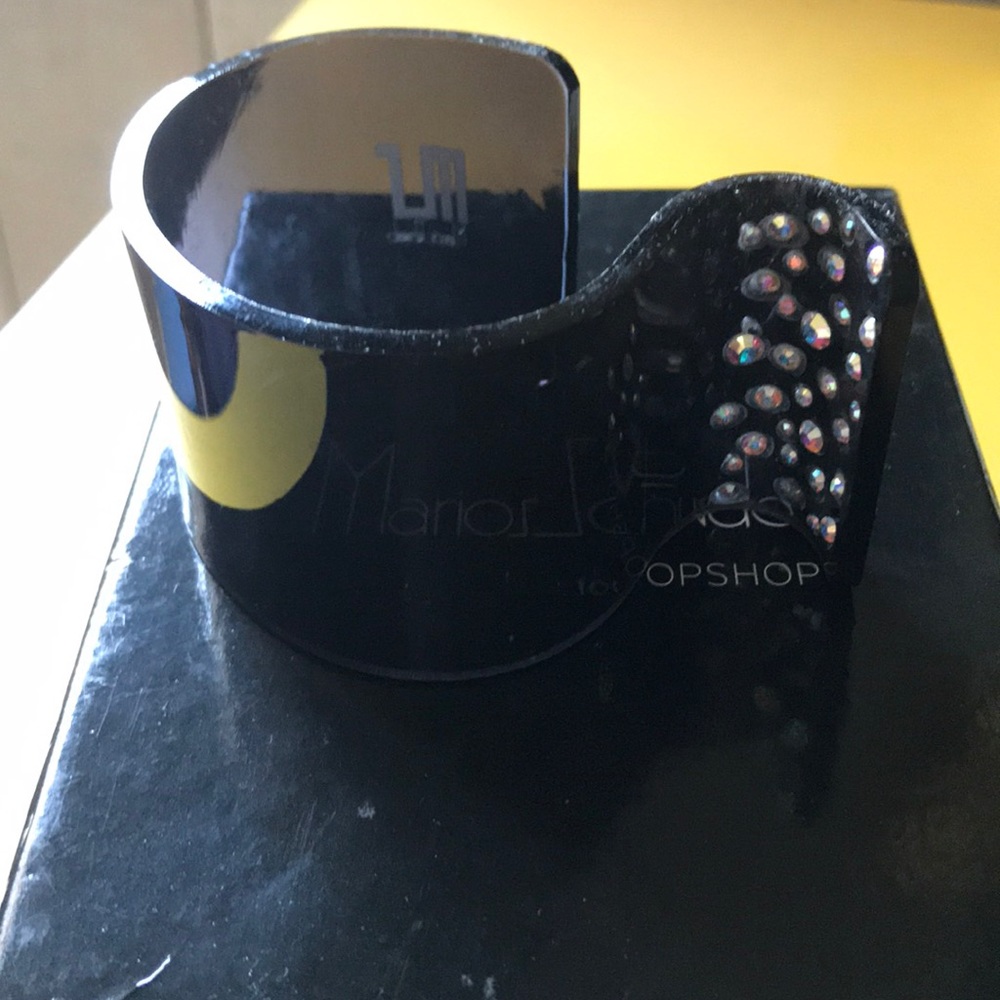 Marios Schwab for TopShope perspex bracelet